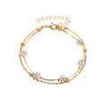 2pcs Anklets for Women Foot Accessory Summer Beach Barefoot Anklet