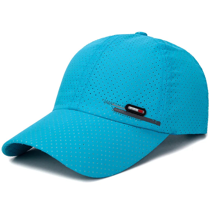 Adjustable Fast Dry Breathable Travel Sports Sun Protection Unisex Cap