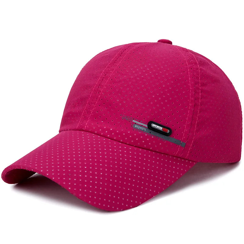 Adjustable Fast Dry Breathable Travel Sports Sun Protection Unisex Cap