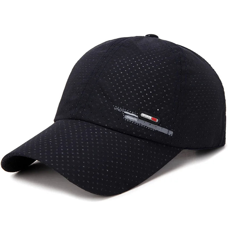 Adjustable Fast Dry Breathable Travel Sports Sun Protection Unisex Cap
