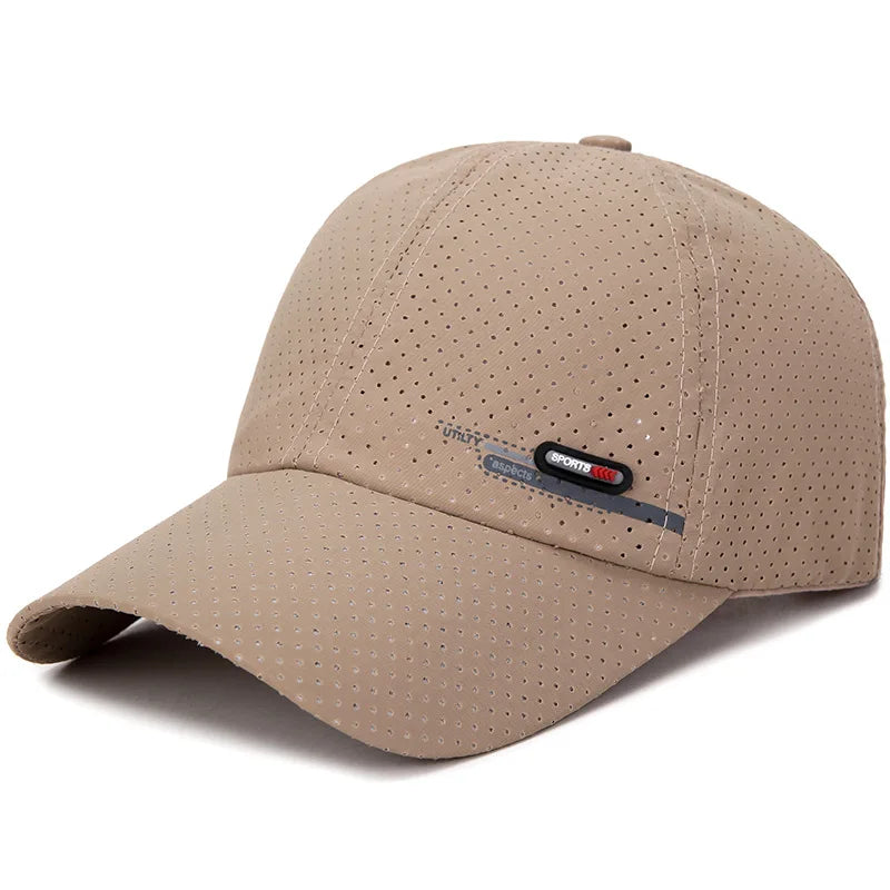 Adjustable Fast Dry Breathable Travel Sports Sun Protection Unisex Cap