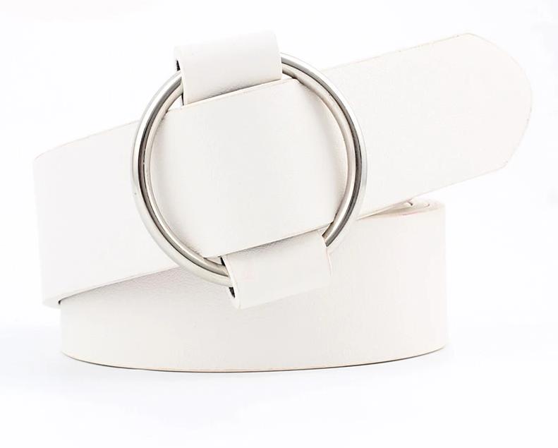 Amara Needle-Free Round Buckle Belt