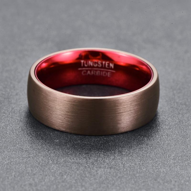 Brown Surface Red Liner Ring
