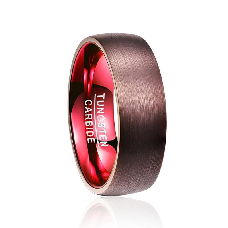 Brown Surface Red Liner Ring