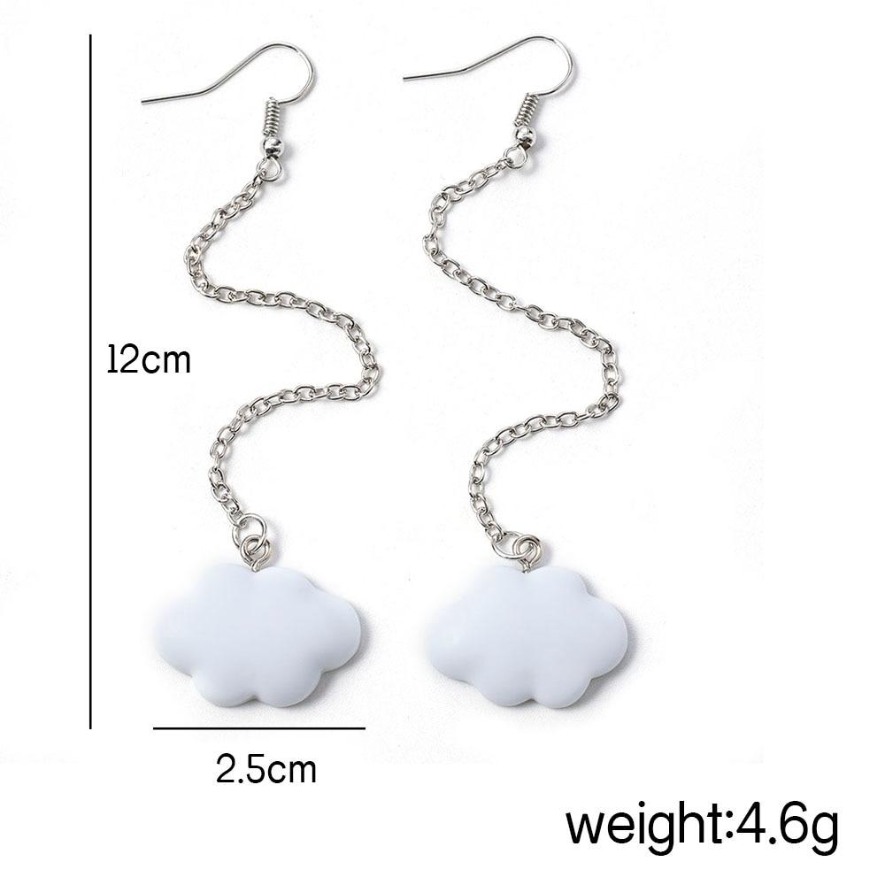 Cloud Shape Dangling Earrings