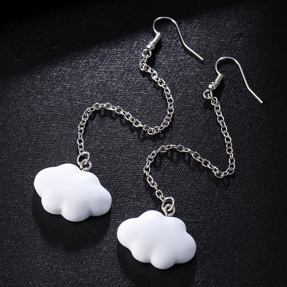 Cloud Shape Dangling Earrings