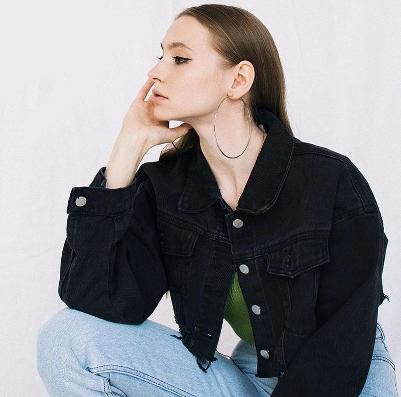 Cropped Denim Jacket