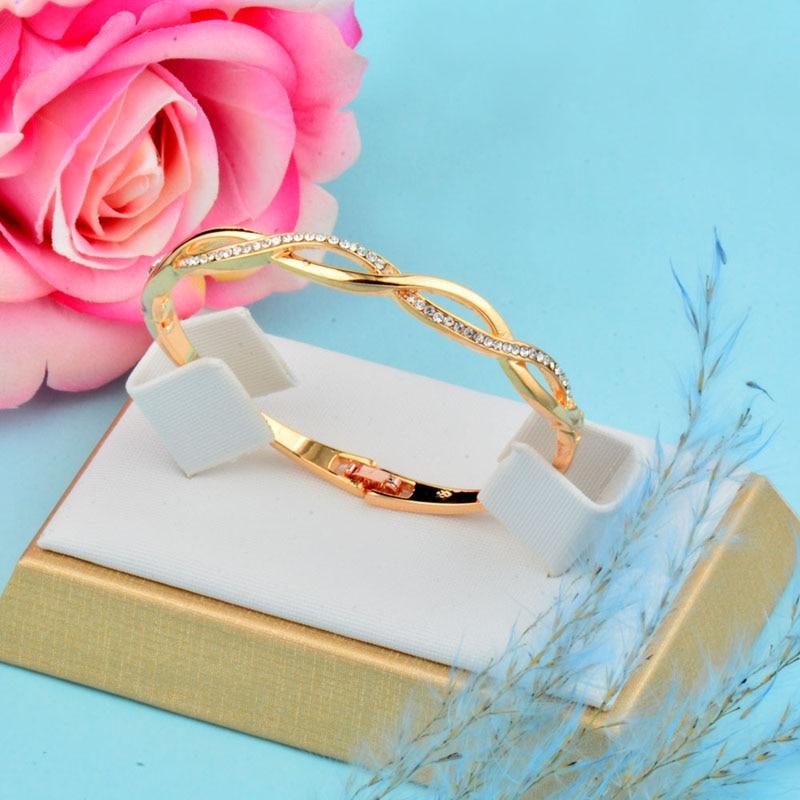 Cross Bangle Charm Bracelet