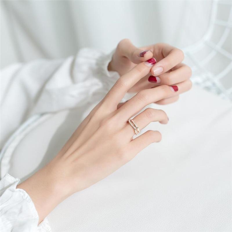 Double Tree Branch Ring