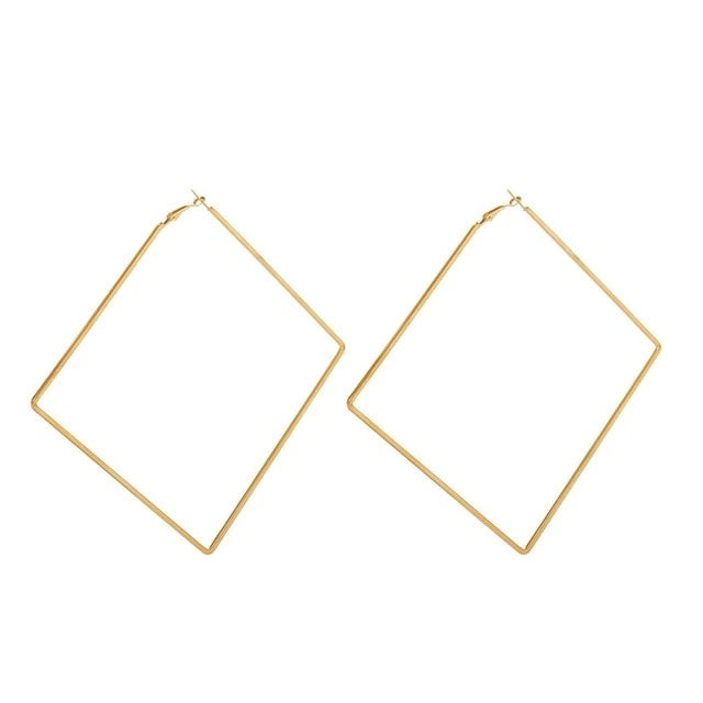 Geometric Oversized Earrings