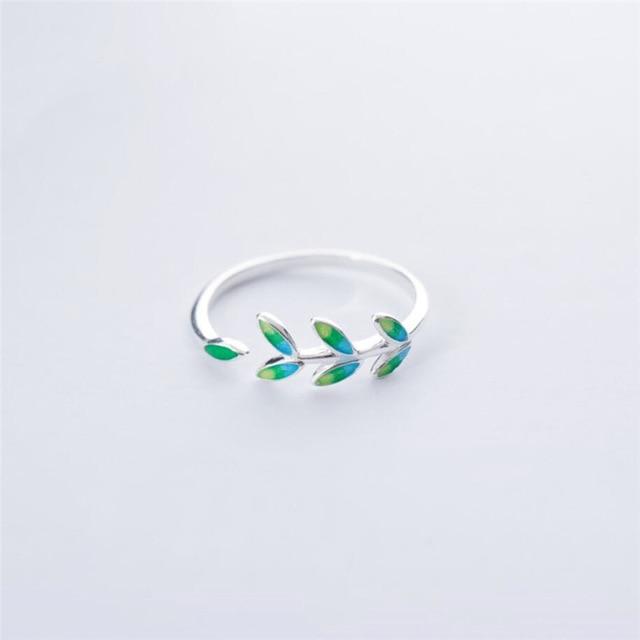 Leaf Shaped Ring