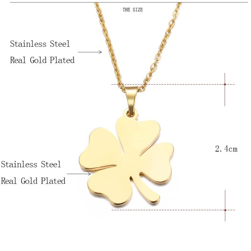Lover's Clover Necklace For Women Fashionable Jewelry