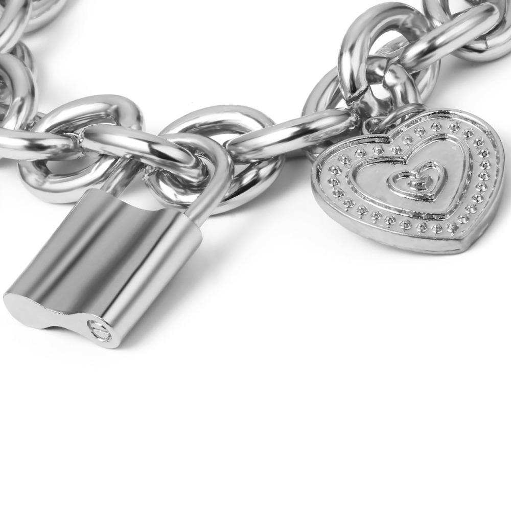 Lover's Heart Lock Bracelets