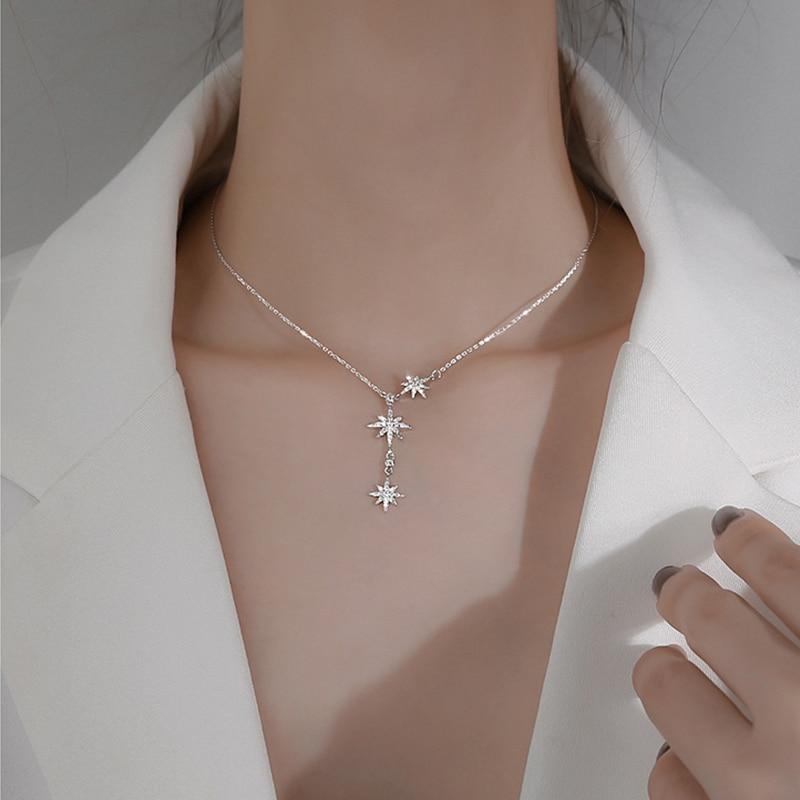 Meteor Chain Necklace Jewelry For Women Trendy Pendant Chain Necklace