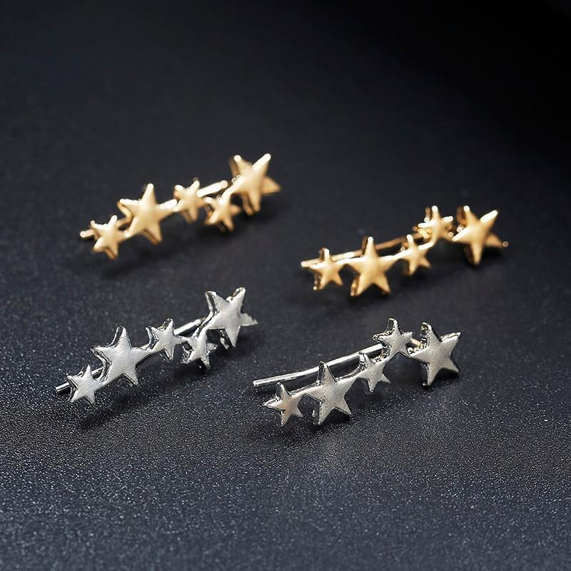 Moon Star Celestial Earrings