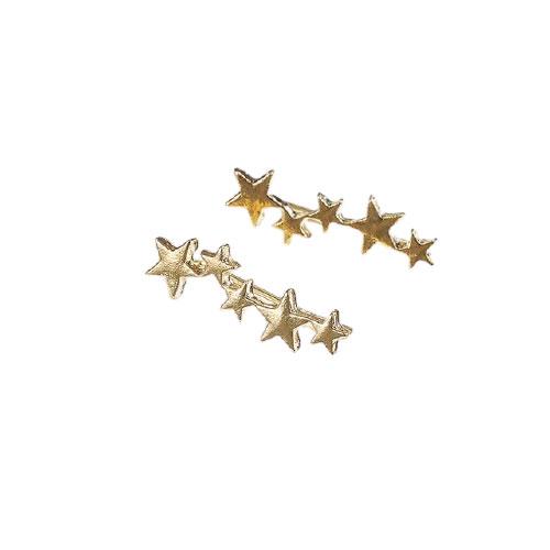 Moon Star Celestial Earrings