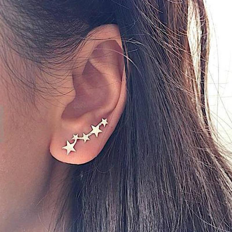 Moon Star Celestial Earrings