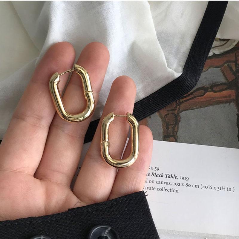 O Shaped Vintage Earrings