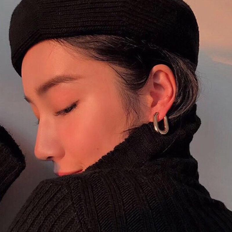 O Shaped Vintage Earrings