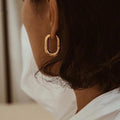 O Shaped Vintage Earrings