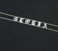 Old English Necklace Choker