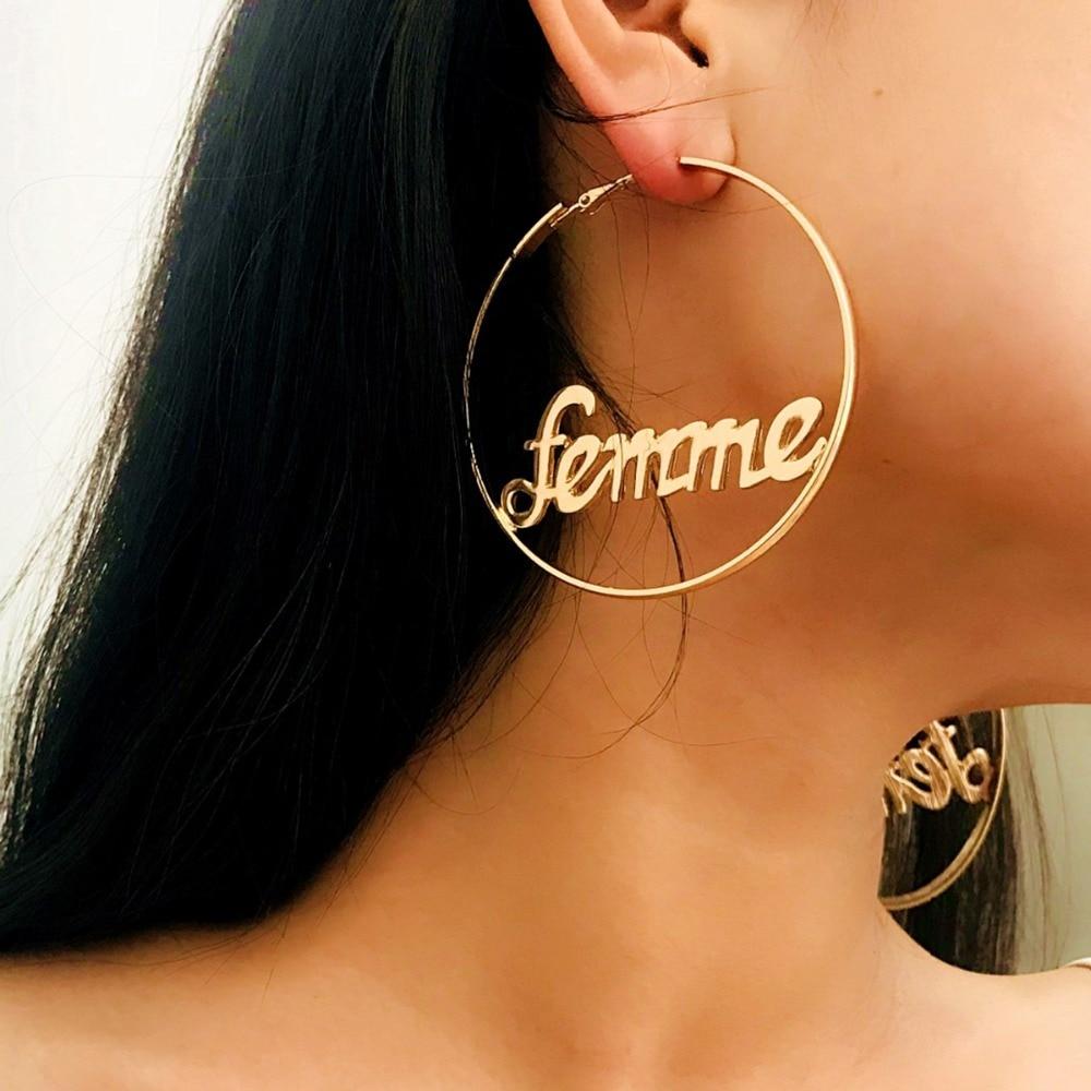 Personality Hoop Earrings