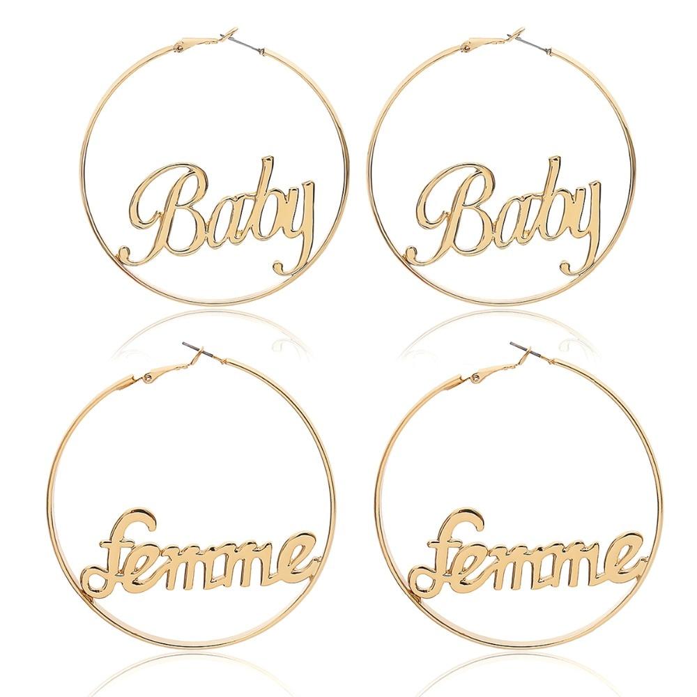 Personality Hoop Earrings