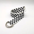 Plaid Checkered Belt