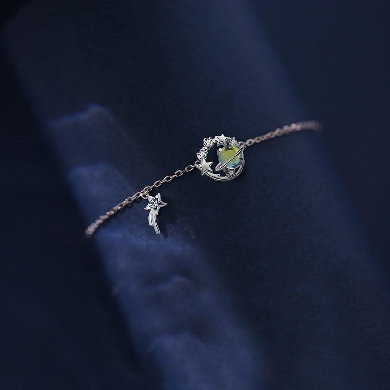 Planet Star Charm Bracelet