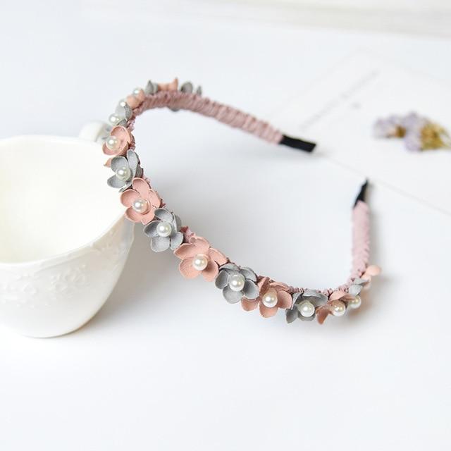 Rhinestone Flower Headband
