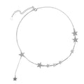 Simple Stars Pendant Necklace