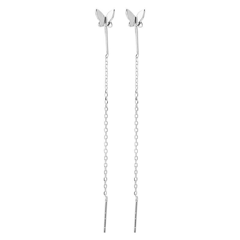 Tassel Butterfly Drop Earrings