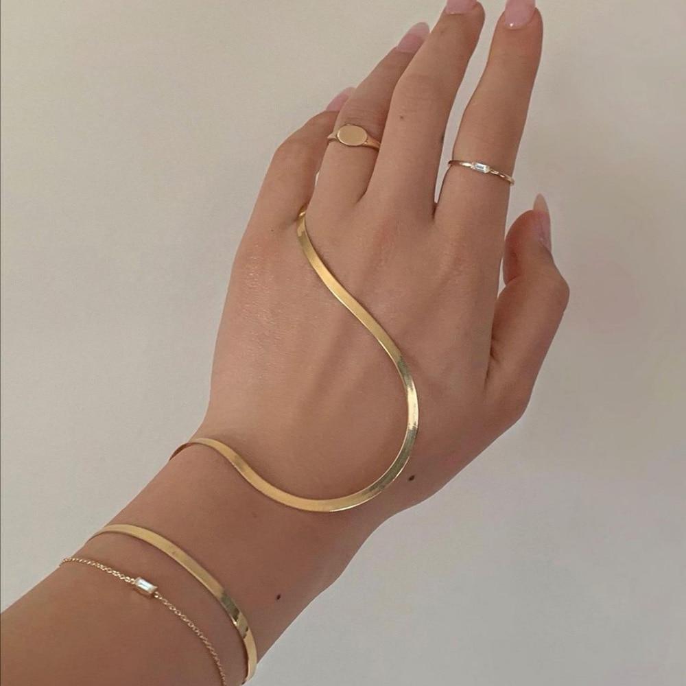 Trendy Street Style Snake Chain