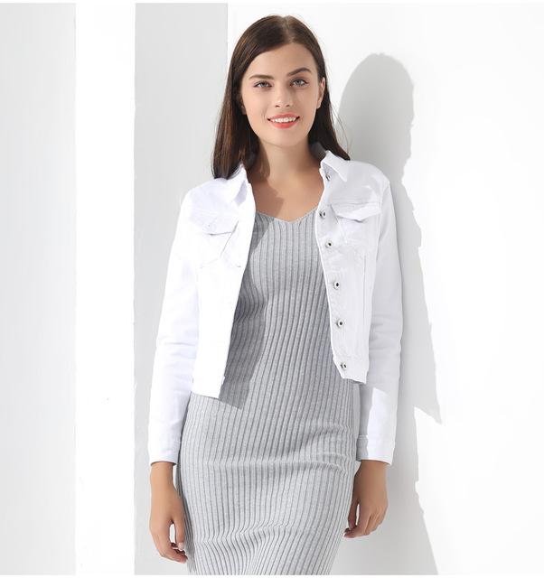 White Denim Jacket